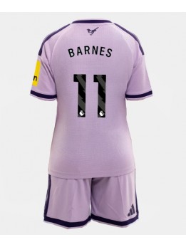 Newcastle United Harvey Barnes #11 Replika Tredje Kläder Barn 2026-27 Kortärmad (+ byxor)